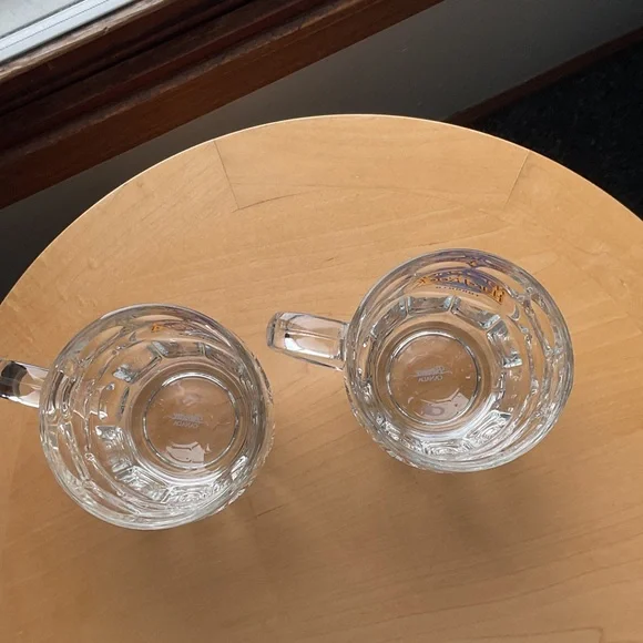 Hard Rock SET Cafe Toronto Glass Mugs - Clear and Blue ONE SKYDOME - Picture 4 of 12